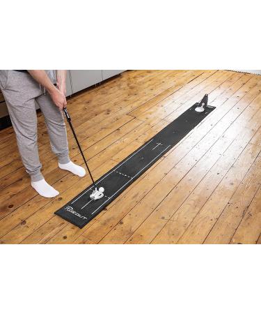 PuttOut Slim Golf Putting Mat - Green | 94.5 x 9.8 - Gray - Buy Online on GoSupps.com