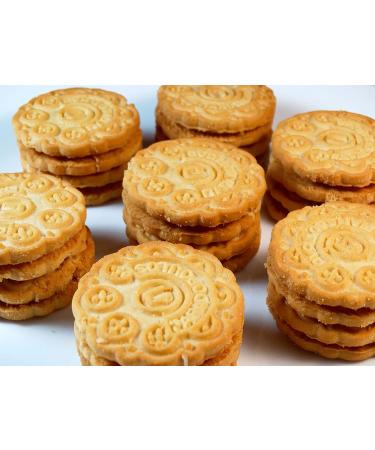 Papadopoulos Lemon Greek Sandwich Cookies 2 Pack - Authentic European Treats by Cape Moda - Buy Online on GoSupps.com