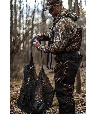 Durable Mesh Duck Decoy Bag | Cupped Waterfowl Large Storage with Shoulder Straps | Brown, One Size - Buy Online on GoSupps.com