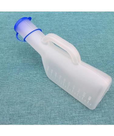 Men Urinal Urinal with Lid - Long Necked Male Urinal Unisex Urine Bottles - Incontinence Aid - Male with Handle Convenient and Practical Urinal - Buy Online on GoSupps.com