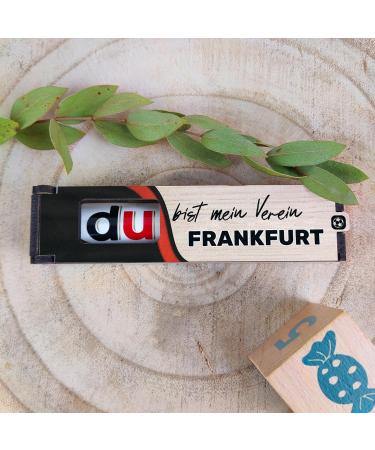 Frankfurt You Are My Club Chocolate Bar Gift Box - Perfect Gift for Frankfurt Fans & City Lovers | Duplo Included - Buy Online on GoSupps.com
