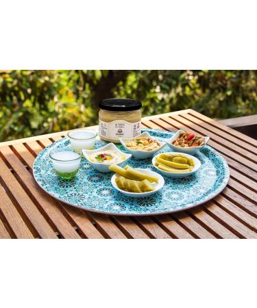 Lot of Lebanese products - Mezze: Hummus 300 g+Eggplant caviar (Baba Ghanouj) 300 g + Stuffed Eggplant 270 g - 870 g - Lebano - Buy Online on GoSupps.com