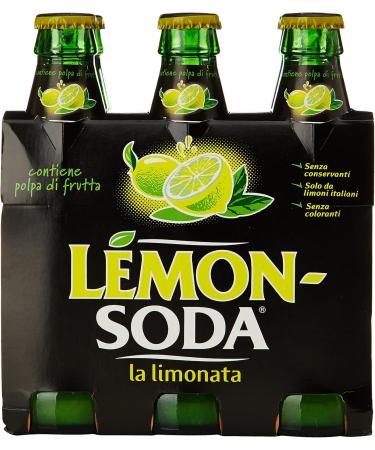  L mon-Soda Lemon Soda Lemonade 200 ml Pack of 4 - Buy Online on GoSupps.com