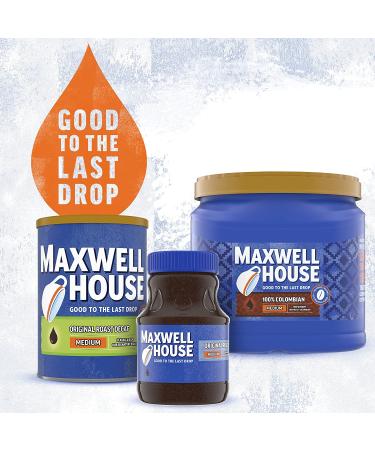 Maxwell House The Original Roast Instant Coffee 8oz Jar - Instant Coffee Delight - Buy Online on GoSupps.com