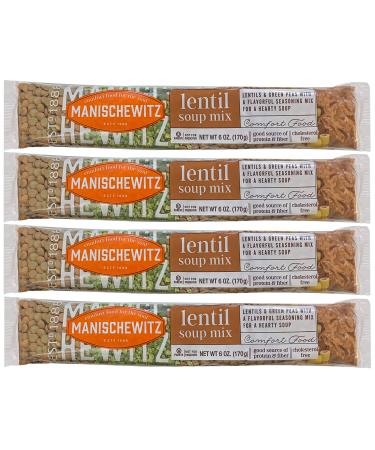 Manischewitz Lentil Soup Mix (4 Pack) Cello Soup Mix - Buy Online on GoSupps.com