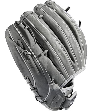 Wilson A2000 Fastpitch 11.75 Infield Glove - Grey/White, Right Hand Throw - Buy Online on GoSupps.com