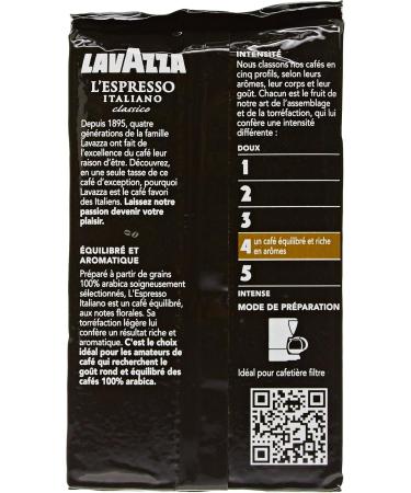  Lavazza Lavazza Caf Moulu l'Espresso Italiano 250 g - Lot de 10 - Buy Online on GoSupps.com