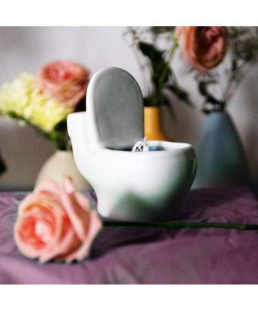 Buy Aromacandle Springs Tea - Long-Lasting 60+ Hour Aromatherapy Candle in Quirky Toilet Jar | Perfect Bathroom Scents & Unique Gifts for Men & Women - Buy Online on GoSupps.com