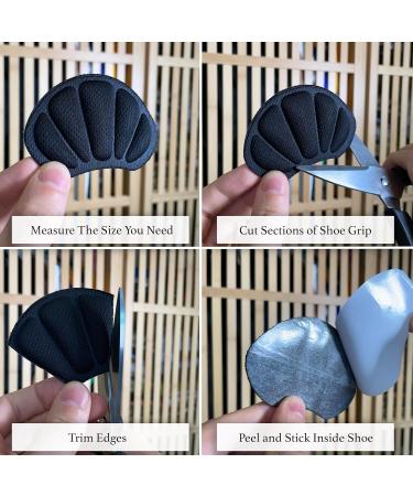 Unel Heel Grips - 2 Pairs Shoe Heel Protectors for Men and Women - Blister Prevention - Grey - Buy Online on GoSupps.com