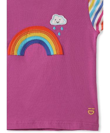 kIDio Organic Cotton Baby T-Shirt Applique - Purple, 0-3 Months - Buy Online on GoSupps.com