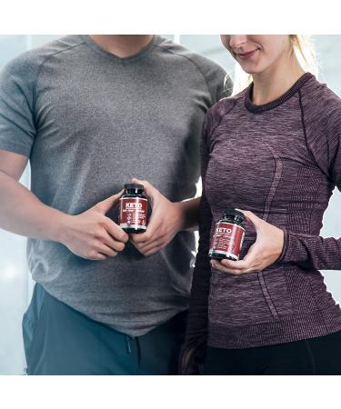 Keto Weight Loss Diet Pills - Rapid Fat Burner for Men and Women - Metabolism and Energy Boost - All Natural Gluten/Sugar Free with Raspberry Ketones - 60 Veggie Capsules - Buy Online on GoSupps.com