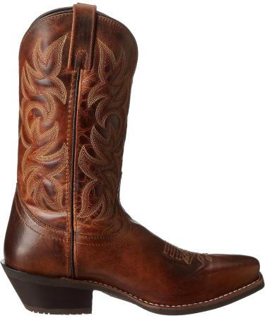 Laredo Men's Breakout Square Toe Mid Calf Dress Boots - Brown Rust, Size 13 - Buy Online on GoSupps.com