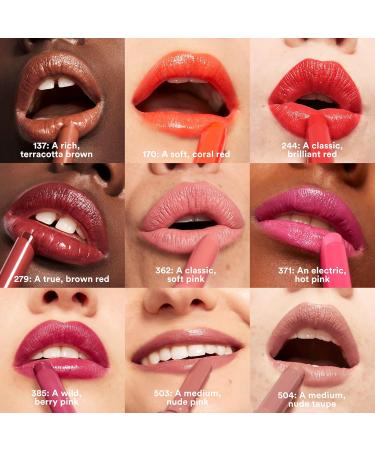 3INA MAKEUP - The Color Lip Glow 371 - Warm Pink - Warm Pink Lipstick with Nourishing Shea Butter - Pigmented Lip Balm - Vegan - Cruelty Free - Buy Online on GoSupps.com