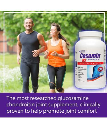Nutramax Cosamin DS Joint Health Supplement - 210 Capsules for Men & Women, Glucosamine & Chondroitin Formula - Buy Online on GoSupps.com