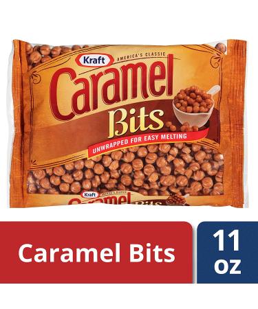 Kraft Caramel Bits 11 oz - Conveniently Packaged Caramel morsels for Baking and Snacking - Buy Online on GoSupps.com