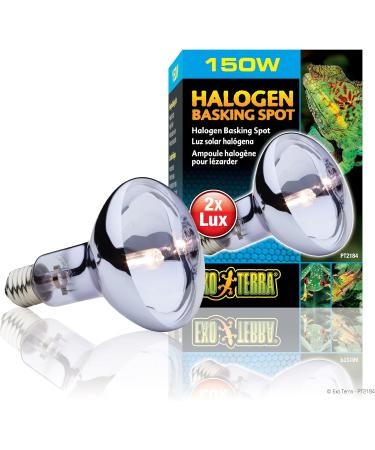 Exo Terra Halogen Basking Spot 150 Watt - Ideal for Reptile Lighting | International Shipping Available - Buy Online on GoSupps.com