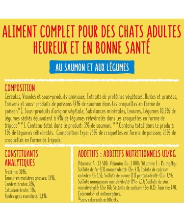 FRISKIES With Salmon and Vegetables - 1.5 kg - Dry Food for Adult Cats - Buy Online on GoSupps.com