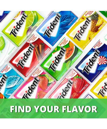 Trident Watermelon Twist Sugar-Free Gum - 12 Packs, 14 Count per Pack - Buy Online on GoSupps.com