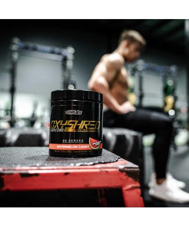 EHPlabs OxyShred Hardcore Thermogenic Fat Burner - Weight Loss & Energy Booster (Watermelon Candy) - Buy Online on GoSupps.com