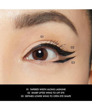 Nyx Professional Makeup Epic Ink Eye Liner - Waterproof Vegan 2-Pack (Shade 01 Black 1ml) - International Shipping Available - Buy Online on GoSupps.com