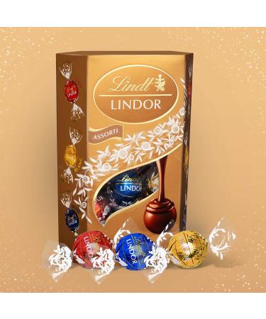 Lindt - Lindor Cornet Assorted Christmas Edition - 200g Pack of 2 - Buy Online on GoSupps.com