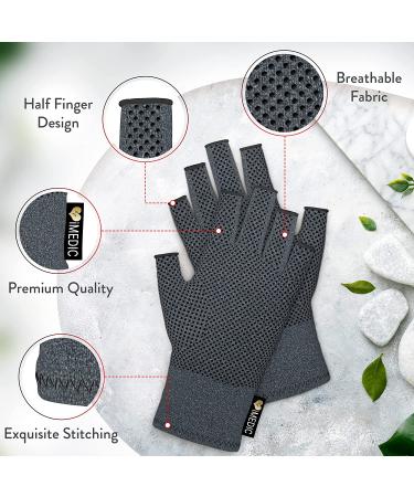 Medipaq Anti-Arthritis Gloves - Warmth, Compression, and Grip for Pain Relief (Large) - Buy Online on GoSupps.com