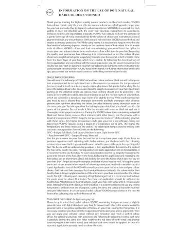 VOONO Plant Hair Color - 100% Natural & Vegan Henna Indigo 100g | International Shipping - Buy Online on GoSupps.com