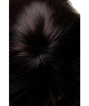 WIG ME UP GF-W1859-6 Long Straight Brown Ladies Wig - 55 cm Medium Brown Parted Hairstyle for International Shipping - Buy Online on GoSupps.com