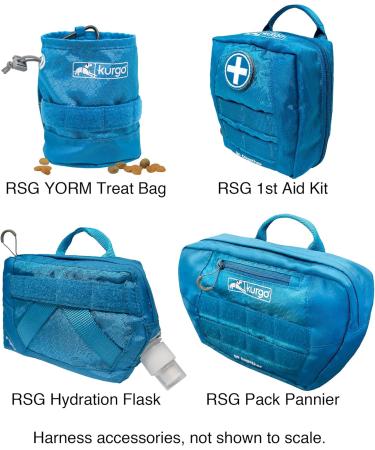 Kurgo RSG Townie Dog Harness - Easy On/Off Adjustable Chest & Belly Straps Size L Black - Perfect for International Shipping - Buy Online on GoSupps.com