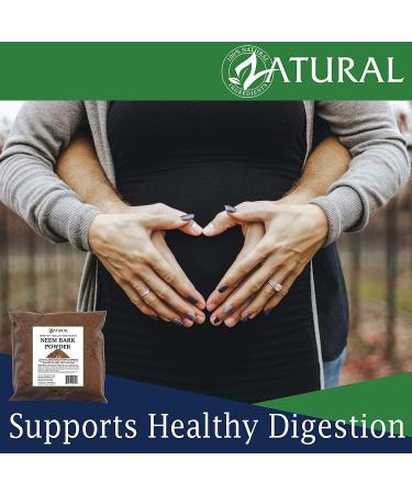 16oz Neem Bark Powder for Dental and Digestion Support - Pure Tooth Powder - Buy Online on GoSupps.com