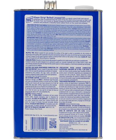 Klean-Strip Green GLO45 Boiled Linseed Oil 1-Gallon - High-Quality Wood Finish - Buy Online on GoSupps.com