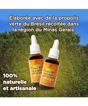Organic Green Propolis Extract from Brazil 30 ml. Immune boosting mother tincture. 100% Natural Gluten free concentrated at 25%. - Buy Online on GoSupps.com