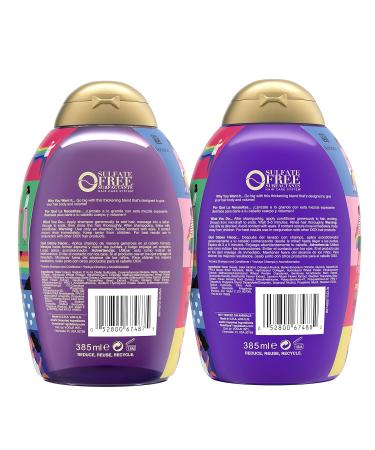 OGX Thick & Full Extra Strength Volumizing Shampoo & Conditioner Set + Damage Remedy Coconut Hair Oil Treatment - Buy Online on GoSupps.com