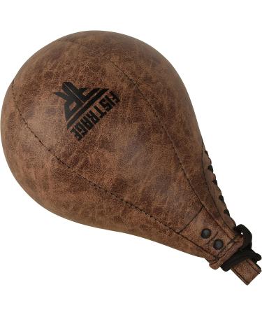Vintage Black Leather Speed Bag Boxing Ball MMA Training Kit - Buy Online on GoSupps.com