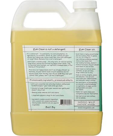 ZUM Clean Aromatherapy Sea Salt Laundry Soap - 32 fl oz | Natural & Eco-Friendly - Buy Online on GoSupps.com