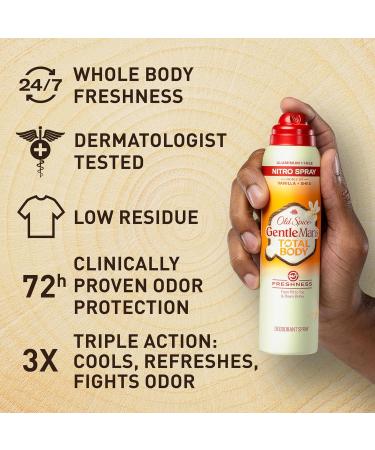 Old Spice Aluminum Free Whole Body Deodorant for Men - Vanilla + Shea 24/7 Freshness - Dermatologist Tested 3.5 oz - Buy Online on GoSupps.com