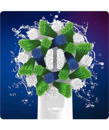 Oral-B CrossAction Electric Toothbrush Heads with Clean Maximiser Technology - 5 Count - Buy Online on GoSupps.com