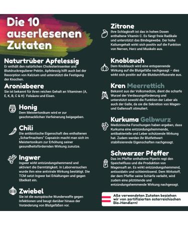 Master Tonic Aronia Organic Vinegar 250ml - 30% Aronia Berry Juice | Vital Smoothie & Salad Dressing | Immunity Booster with Turmeric Lemon Garlic Ginger - Buy Online on GoSupps.com