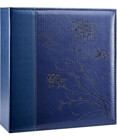 Artmag 4x6 Photo Album - Extra Large Capacity Leather Cover - 400 Vertical Photos - Blue - Buy Online on GoSupps.com