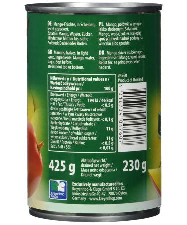 Buy Diamond Mango Slices - Lightly Sugared Pack of 12 (425g each) | International Shipping Available - Buy Online on GoSupps.com