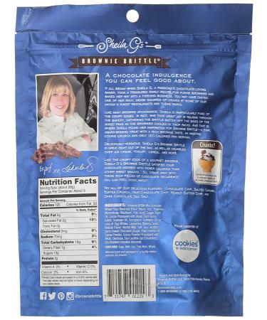 Sheila G's Brownie Brittle Chocolate Almond - 5 oz Crunchy Snack - Buy Online on GoSupps.com