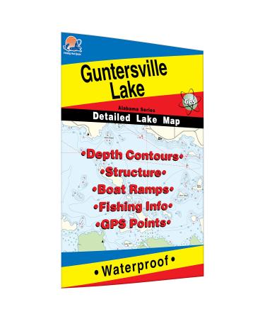Guntersville Lake Fishing Map