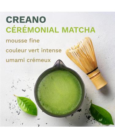 Creano Bio-Matcha C r monial 30g Th vert japonais moulu haut de gamme pour les c r monies traditionnelles le matcha latte pour d gustation pure* - Buy Online on GoSupps.com
