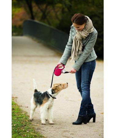 Buy Flexi Retractable Dog Leash 4.6m Small Red - Best for Small Dogs | International Shipping Available - Buy Online on GoSupps.com