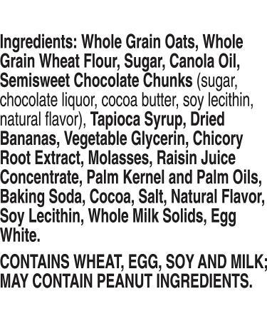 Nature Valley Soft-Baked Oatmeal Squares - Banana Bread & Dark Chocolate 7.44 oz 6 ct (Pack of 8) - Buy Online on GoSupps.com