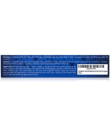 Smilebriter Teeth Whitening Gel Pens - Get a Bright White Smile - Buy Online on GoSupps.com