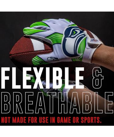 Shop Franklin Sports NFL Minnesota Vikings Youth Receiver Gloves - Perfect for Seattle Seahawks Fans! - Buy Online on GoSupps.com
