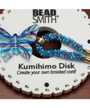 Round Kumihimo Disk - 6 Diameter, 3/8 Dense Foam - Jewelry Braiding Tool by Beadsmith - Buy Online on GoSupps.com