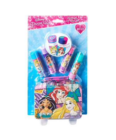 Princess 5-Piece Kids Lip Balm Tin Stocking Stuffer Gift Set Product Name