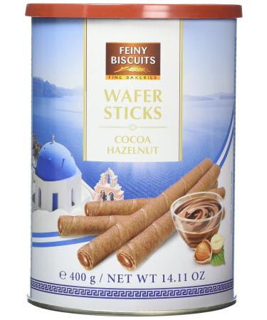 Gunz Feiny Biscuits Wafers Rolls with Cocoa Hazelnut Cream 400 g - Buy Online on GoSupps.com